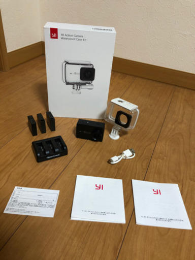 【取引中です】YI 4K アクションカメラ
