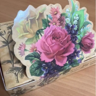 【値下げ】押し花咲く　着せ替えアクセセット　イヤフォンハンガー