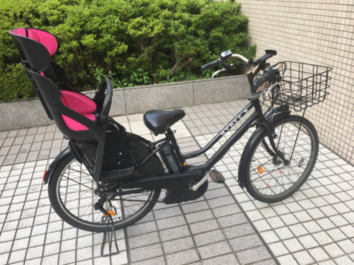 相談可 5/31迄。HYDEE.B ハイディビー 電動アシスト自転車 三人乗り基準 子ども乗せ 子供乗せ マットブラック