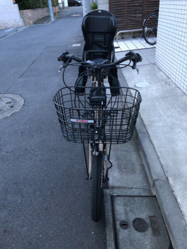 ヤマハ  パスバビー XL  2016年 12.8AH マカロンラテ  20インチ 電動自転車 3人乗り