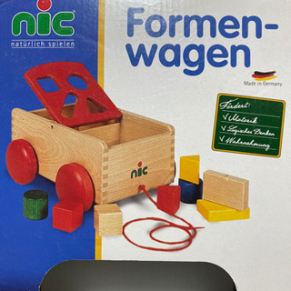 中身未使用❣️nic社 Formen-wagen おもちゃ 知育...
