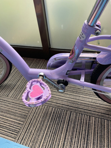 自転車　子供　プリンセスソフィア　18インチ
