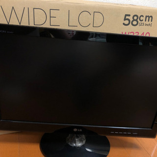 ★ 動作確認済み ドスパラ スティックPC DG-STK3＋LG 23インチ液晶モニタ W2340V-PN microSD32GBオマケ オンライン学習 在宅勤務など★の画像