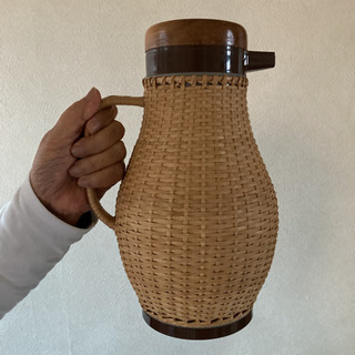 藤　藤編み　ウォーターピッチャー　卓上用　1.0L