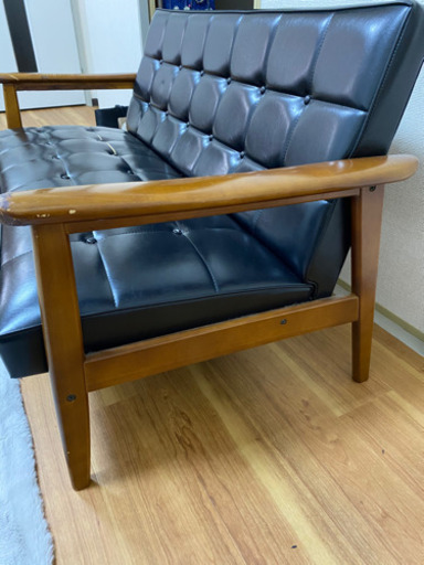 カリモク60 Kチェア2名がけソファ