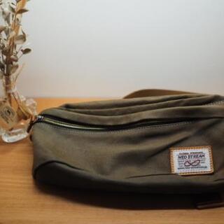 メンズ　帆布　ショルダーバッグ