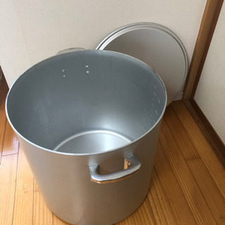 中古美品　業務用寸胴　48センチの画像