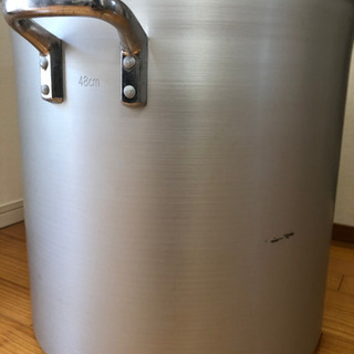 中古美品　業務用寸胴　48センチの画像