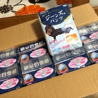 【新品未開封】ドギーマン ジーンズパンツ Sサイズ 18枚入り 8袋