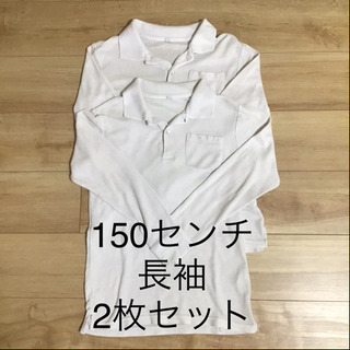 交渉中【緑岡小】ポロシャツ　150センチ　長袖2枚セット