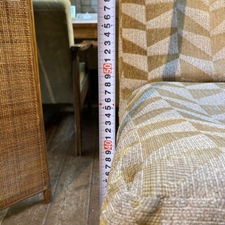 二脚セットアンティークチェア　椅子の画像