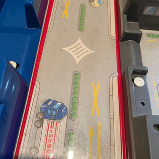 中古　トミカ　広げてマップ？　収納型　お出かけマップ？　難ありの画像