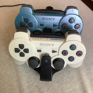 ps３コントローラー充電器セット　ジャンク