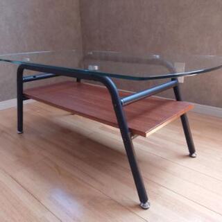 木調　ローテーブルの画像