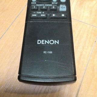 デノン ホームシアターシステム リモコンの画像