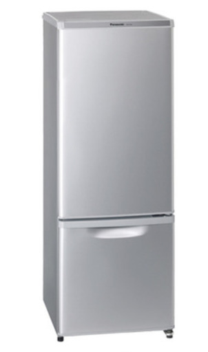 Panasonic 2015年製冷蔵庫 168L シルバー NR-B178W