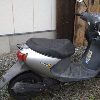 ｽｽﾞｷ SUZUKI レッツ4 Let's４ ｲﾝｼﾞｪｸｼｮﾝ 4㌟ ｽｸｰﾀｰ 原付き 実働 鍵＆書類あり 山形発 自社陸送ありの画像