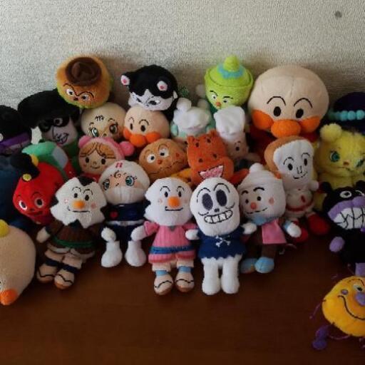 中古アンパンマンぬいぐるみ