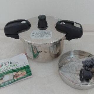 【お値下げしました】ワンダーシェフ ネオ ロタ両手圧力鍋 4L