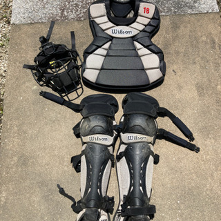 Wilsonキャッチャー防具明日まで！