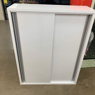 小物収納棚　白　高さ770×横600×奥行190