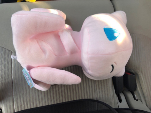 ポケモン　めちゃでかぬいぐるみしっぽみてみてミュウ