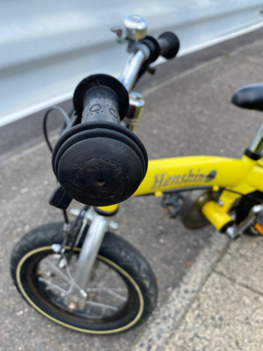 へんしんバイク✨自転車本体　アンパンマンヘルメットのおまけ付き