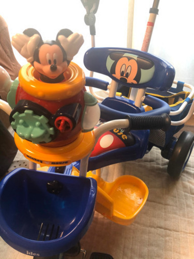 【美品】ミッキーマウス三輪車