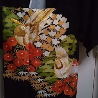 留袖と長襦袢のセットの画像