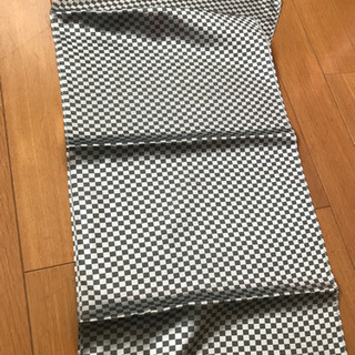 ★【お取引決定】チェック柄　ストール　160×30cm