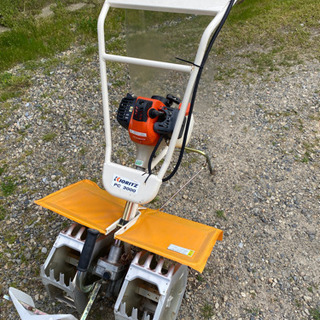 水田 中古 美品 エンジン除草機 共立