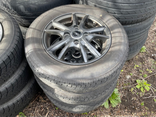 ☆軽自動車用☆145/80R13 4本☆アルミホイール付☆
