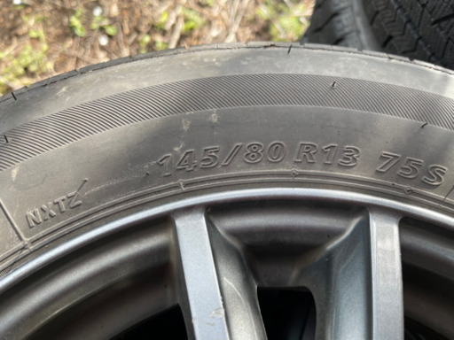☆軽自動車用☆145/80R13 4本☆アルミホイール付☆