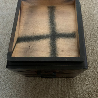 鎌倉彫　竹模様　2段引き出し小物入れの画像