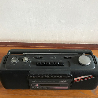 サンヨーのラジカセ