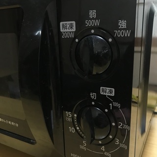 電子レンジ　アイリスオーヤマ2018年製の画像