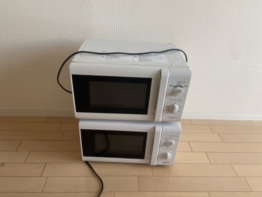 電子レンジ二台