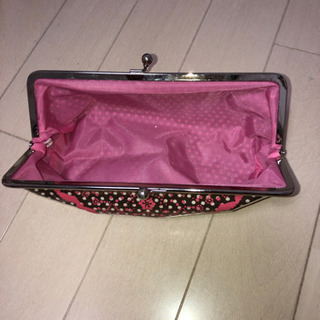 がま口ポーチの画像