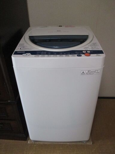 東芝 TOSHIBA AW-60GK-W  簡易乾燥機能付き洗濯機（6.0kg）