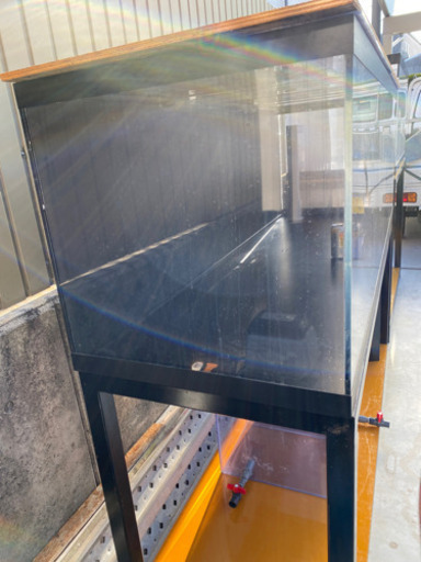 アクリルオーバーフロー水槽と台！