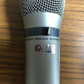 パナソニック ワイヤレスマイク WX-3100 通電確認済 動作未確認 値下げしました！の画像