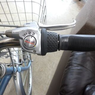 シティサイクル 26インチ 3段変速 水色 自転車 3段切替 札幌 西野店
