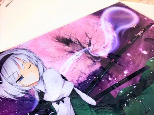 NO,0005 東方Project 魂魄妖夢プレイマットデスクマットアニメ