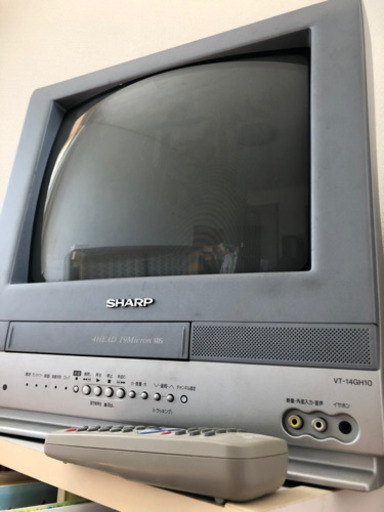 テレビデオ デュエットテレビ　SHARP vt-14gh10