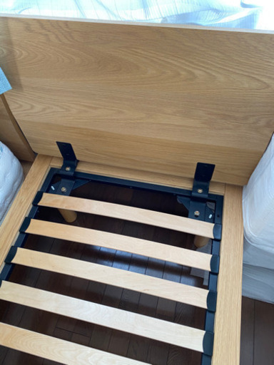 【値下げ】無印良品ベッドフレーム+ボード スモール