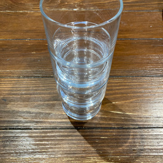 ガラスのコップ　3個の画像