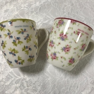 marie claireペアマグカップ