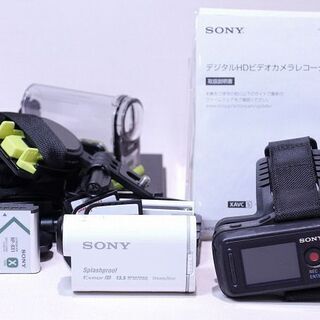 【苫小牧バナナ】SONY HDR-AS100V RM-LVR1 ソニー アクションカム ライブビューリモコンキット ビデオカメラ エントリーモデル♪