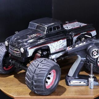 【苫小牧バナナ】良品 京商 KYOSHO MAD FORCE KRUISER 2.0 マッドフォースクルーザー リジットアクスル4WD+3速A/T＋KE25エンジン ラジコン♪