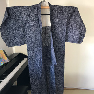 藍色　浴衣